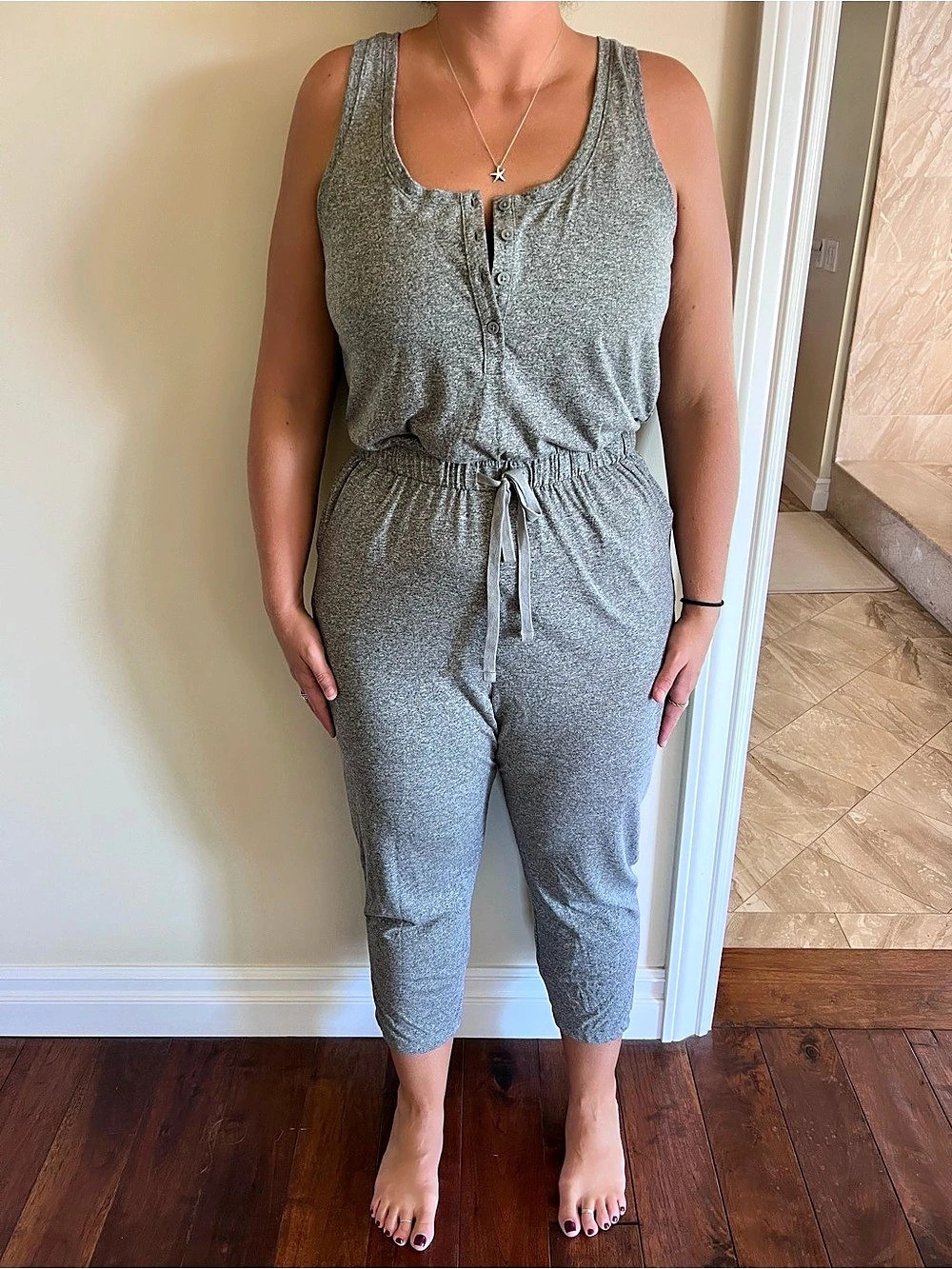 Gap Grey Jumpsuit